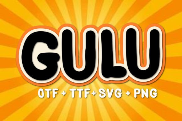 A Playful Typeface Like Gulu Changes Everything in Brand Design
