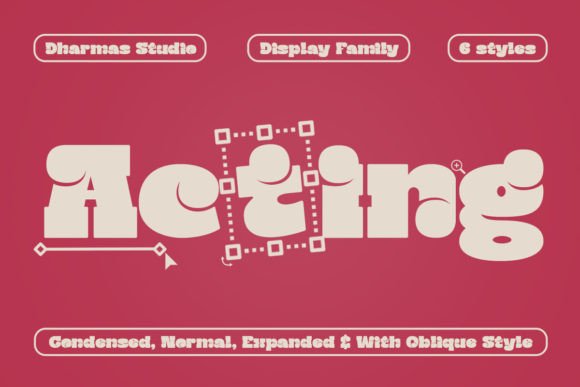 Acting: A Display Font That Makes Your Brand Feel Instantly Polished