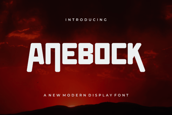 Anebock Font: Your Bold Brand Identity Upgrade