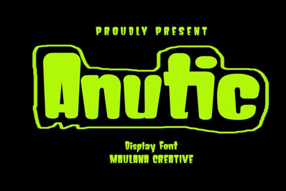 Anutic: A Playful Display Font That Stands Out in Fast-Scrolling Feeds