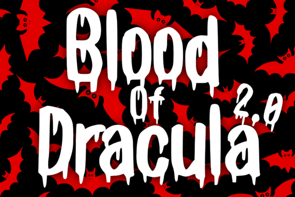 Blood of Dracula 2.0 Font for Memorable Brand Design