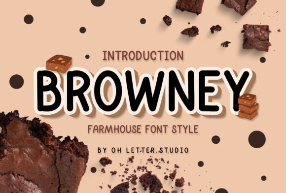 Browney: A Sweet, Striking Display Font for Digital Branding