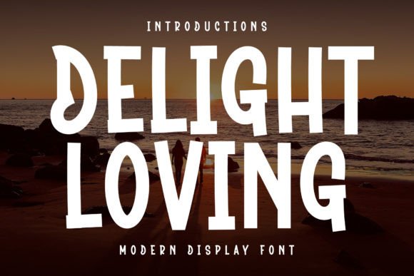 Delight Loving: A Clean Handwritten Font for Makers