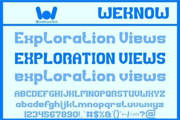 Exploration Views: A Display Font That Elevates Digital Branding
