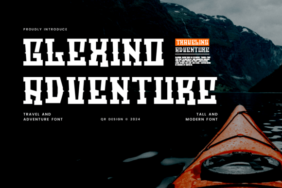 Glexino Adventure: A Display Font Built for Campaign Clarity