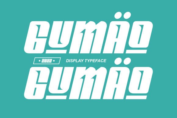 Gumao: A Bold Display Font for Editorial Impact