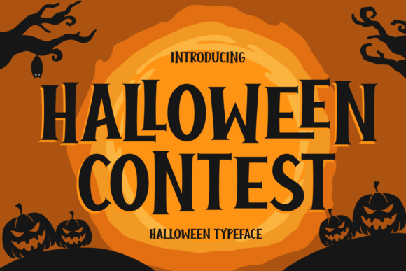 Halloween Contest: A Spooky-Sharp Display Font for Campaigns