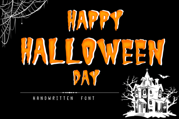 Happy Halloween Day: A Spooky-Perfect Display Font for Small Business Branding