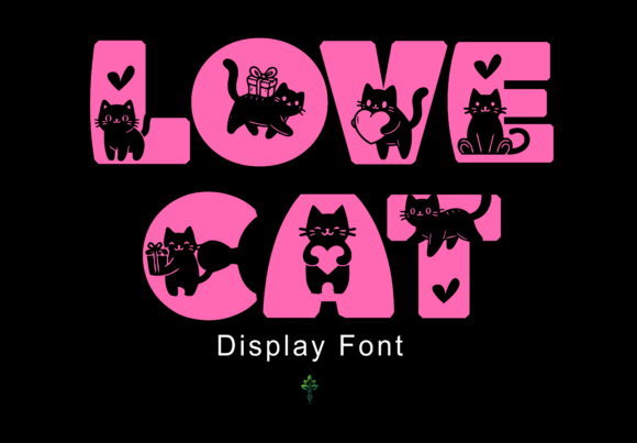 Love Cat: A Display Font with Mystical Warmth