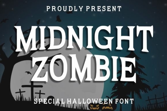 Midnight Zombie: A Display Font That Adds Instant Polish to Your Brand