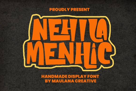 Nehila Menhic: A Playful Display Font for Digital Branding