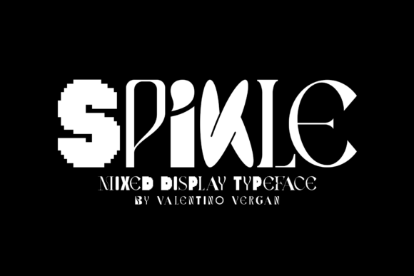 Spikle: A Display Font That Cuts Through the Noise