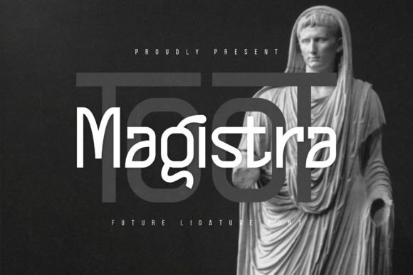 Toot Magistra: A Sleek, Connected Display Font for Modern Branding