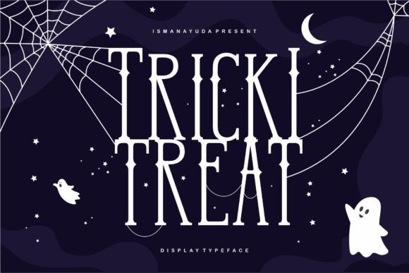 Tricki Treat: A Display Font That Makes Your Halloween Campaign Pop